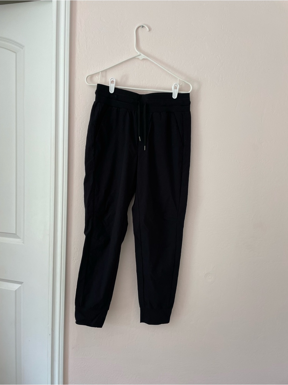 CRZ YOGA Travel Slim Fit Stretch Drawstring Joggers